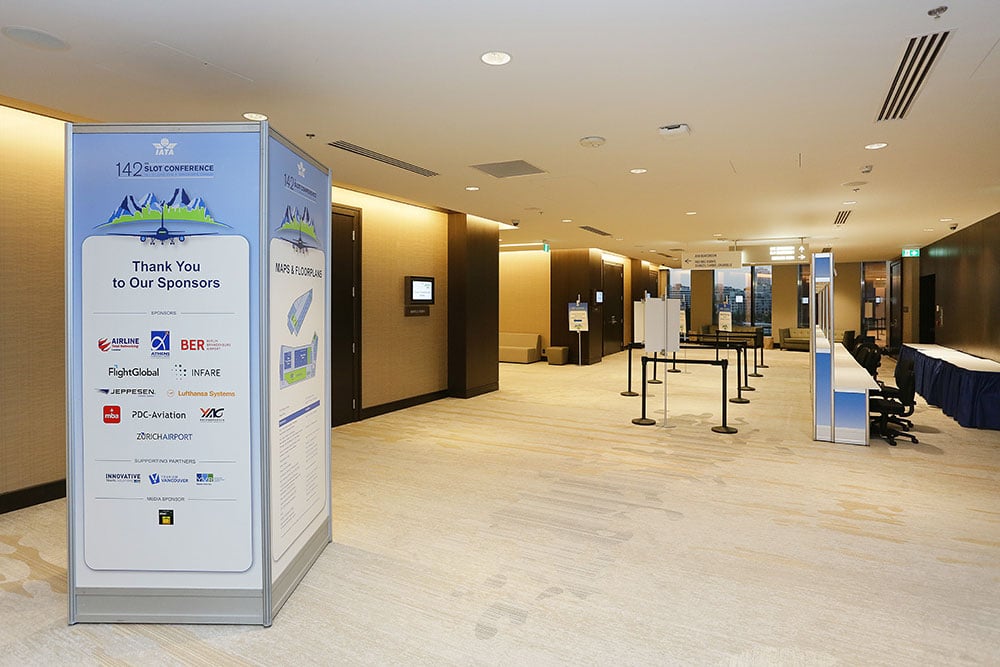 IATA 2018 Convention — LEVY show build, photo 03.