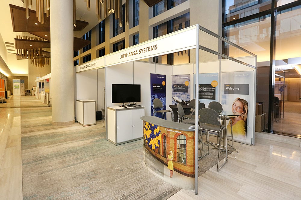 IATA 2018 Convention — LEVY show build, photo 07.