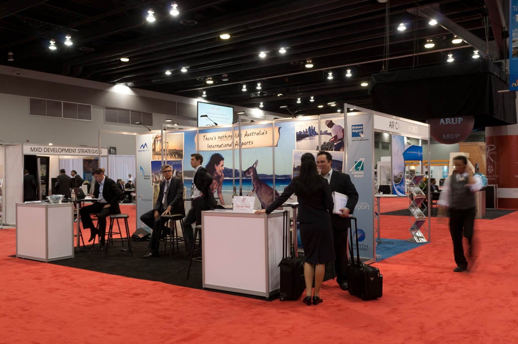 World Route Development Conference — LEVY show build, photo 02.